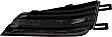 2016 Cadillac ATS - Front, Passenger Side Bumper Grille, Sedan, For Models With Halogen Headlight, Black