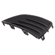 Front, Driver Side Bumper Grille, Textured Black
