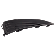 Front, Driver Side Bumper Grille, Textured Black