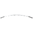 Front, Driver or Passenger Side Bumper Trim, Silver