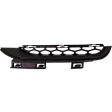 Front, Driver Side, Lower Bumper Trim, Textured Black