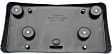 2015 Cadillac ATS Premium - Front License Plate Bracket