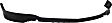 Front, Lower Valance, Air Deflector, Textured, CAPA Certified