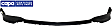 Front, Lower Valance, Air Deflector, Textured, CAPA Certified