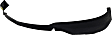 Front, Lower Valance, Air Deflector, Textured, CAPA Certified