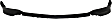 Front, Lower Valance, Air Deflector, Textured, CAPA Certified