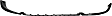Front, Lower Valance, Air Deflector, Textured, CAPA Certified
