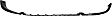 Front, Lower Valance, Air Deflector, Textured, CAPA Certified