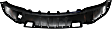 Front Valance, Textured, With Chrome Bumper, Without Skid Plate