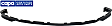 2018 Chevrolet Silverado 1500 Custom - Front, Lower Valance, Air Deflector, Textured, CAPA Certified