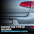 Front, Lower Valance, Bumper Cover, Textured, CAPA Certified