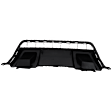 Front Skid Plate, Textured Black, without Tow Hook Hole