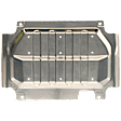 2019-2023 Chevrolet Silverado 1500 - Front Skid Plate, Black, For Models with Offroad Package