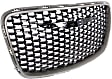 2015-2021 Chrysler 300 - Grille Assembly, Silver Gray Shell with Gloss Black Insert