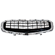 Grille Assembly, Textured Dark Gray Shell and Insert, Grille, CAPA CERTIFIED