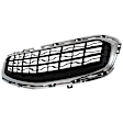 Grille Assembly, Textured Dark Gray Shell and Insert, Grille, CAPA CERTIFIED