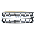 2016 Chevrolet Silverado 1500 LT - Grille, Textured Gray, CAPA Certified