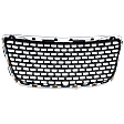Sedan Grille Chrome Shell w/ Black Insert