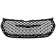 Grille Painted Black Shell and Insert CAPA Certified