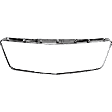 2015-2018 Cadillac CTS - Grille Trim Center, Black Chrome