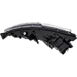 2016-2017 Chrysler 200 - Passenger Side Headlight, with Bulb, Halogen, LX Model, without Daytime Running Light, CAPA Certified