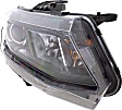 Passenger Side Headlight, with Bulb, Halogen, Clear Lens