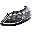 Driver Side Headlight, with Bulb, Halogen, Clear Lens