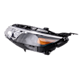 Driver Side Headlight, with Bulb, Halogen, Clear Lens