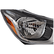 Passenger Side Headlight, with Bulb, Halogen, Clear Lens, 4 Cyl., 1.4L Engine