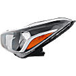 Driver Side Headlight, with Bulb, Halogen, Clear Lens, 4 Cyl., 1.4L Engine