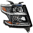 Passenger Side Headlight, with Bulb, Halogen, Clear Lens
