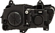 Passenger Side Halogen Headlight, With bulb(s), OE Replacement