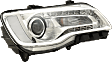 Passenger Side Halogen Headlight, With bulb(s), OE Replacement