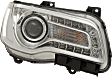 Passenger Side Halogen Headlight, With bulb(s), OE Replacement