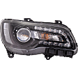 Passenger Side Headlight, with Bulb, Halogen, Clear Lens