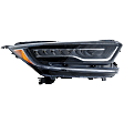 Passenger Side Headlight, with Bulb, LED, Clear Lens, Hybrid Touring Model, CAPA Certified