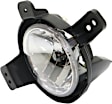 Front, Driver Side Fog Light, With Bulb(s), Halogen, For Models With RS Package