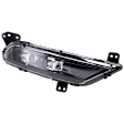 Front, Passenger Side Fog Light, With bulb(s), LED