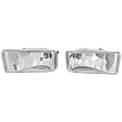 Front, Driver and Passenger Side Fog Light, With Bulb(s), Halogen