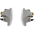Front, Driver and Passenger Side Fog Light, With Bulb(s), Halogen