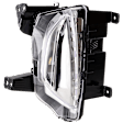 Front, Driver Side LED Fog Light, With bulb(s), CAPA Certified