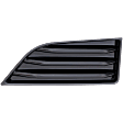 Front, Passenger Side Fog Light Cover, Black, 6 Cyl., 3.6L Engine