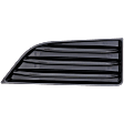 Front, Passenger Side Fog Light Cover, Black, 6 Cyl., 3.6L Engine