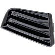 Front, Passenger Side Fog Light Cover, Black, 6 Cyl., 3.6L Engine