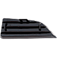 Front, Passenger Side Fog Light Cover, Black, 6 Cyl., 3.6L Engine