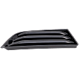 Front, Passenger Side Fog Light Cover, Black, 6 Cyl., 3.6L Engine