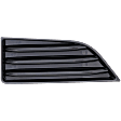 Front, Driver Side Fog Light Cover, Black, 6 Cyl., 3.6L Engine