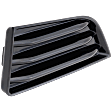 Front, Driver Side Fog Light Cover, Black, 6 Cyl., 3.6L Engine