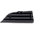 Front, Driver Side Fog Light Cover, Black, 6 Cyl., 3.6L Engine