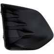 Front, Passenger Side Fog Light Cover, Textured Black